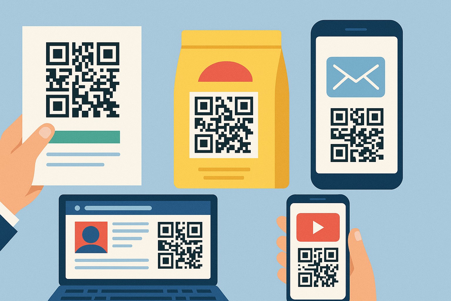 Como integrar códigos QR em todas as campanhas de marketing?